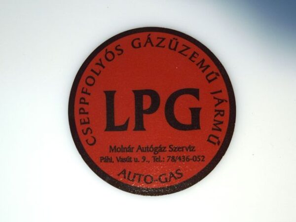 Piros matrica LPG